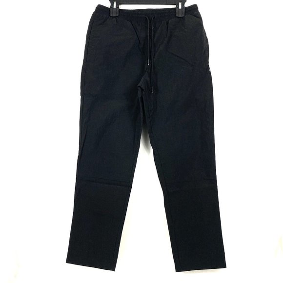 Concepts 96 Mens Black Windbreaker Track Athletic Sweatpants Size Medium - Picture 2 of 6